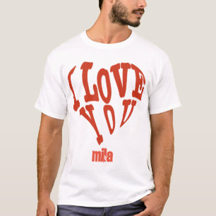 愛Tシャツ愛してる Tシャツ
