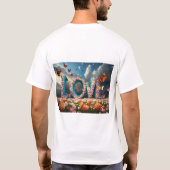 愛Tシャツ Tシャツ (裏面)