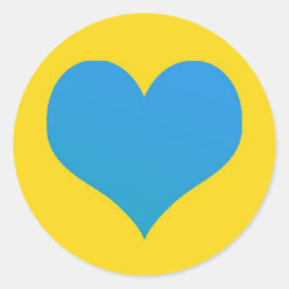 愛U.ステッカー ラウンドシール