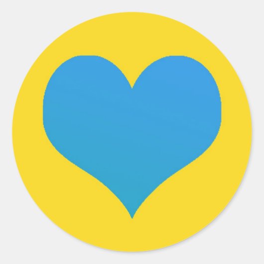 愛U.ステッカー ラウンドシール (正面)