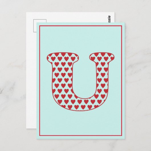 愛U ポストカード (正面/裏面)
