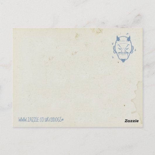 愛vs憎しみ ポストカード (裏面)