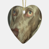 愛Weimaranerのオーナメント セラミックオーナメント (左)