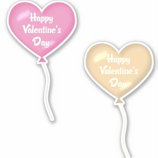 愛x 2 シール (正面)