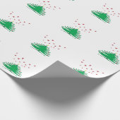 愛X-masツリーマットラッピング紙, 30 in x 6 ft ラッピングペーパー (角)