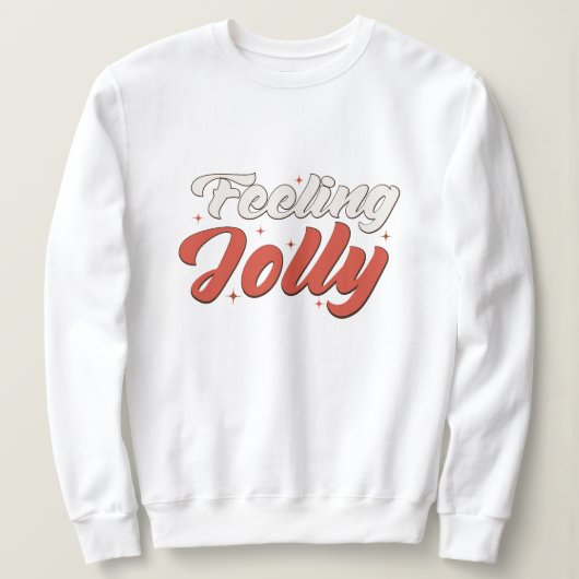 感じすてきクリスマス スウェットシャツ (デザイン正面)