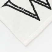 感じのウィッチー面白いハロウィーンウィッチビブキンダN フリースブランケット (角)