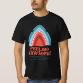 感じのシャッおもしろいクTシャツ Tシャツ (正面)