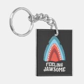 感じのシャークおもしろいサマーパン キーホルダー (正面左)