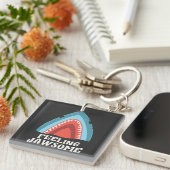 感じのシャークおもしろいサマーパン キーホルダー (正面右)