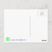 感じの善感じの素晴らし肯定 ポストカード (裏面)