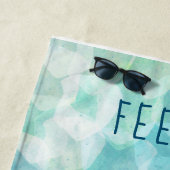 感じの少し塩辛いビーチ ビーチタオル (インサイチュ)