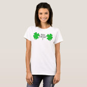 感じの幸運な細い肩ひもタンク Tシャツ (正面フル)