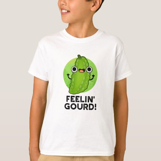 感じの感じグルドおもしろいの良い野菜プリン Tシャツ (正面)