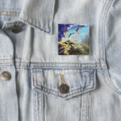 感じの自由 – 水彩 缶バッジ (インサイチュ)