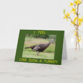 感じの誕生日忘れのように カード (黄色い花)