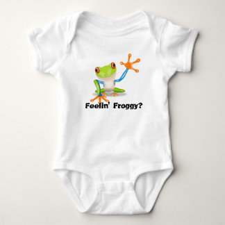 感じのFroggyか。 -アマガエル ベビーボディスーツ