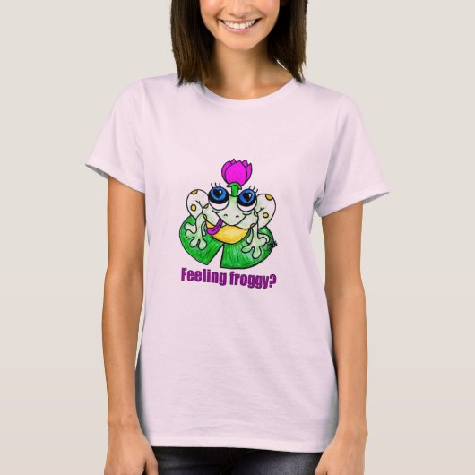 感じのFroggyか。 Tシャツ (正面)