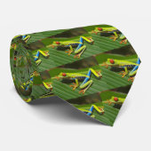 感じのFroggyのアマガエルのタイ ネクタイ (ロール)