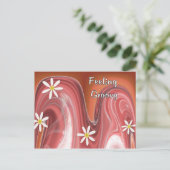 感じのGroovy ポストカード (スタンド正面)