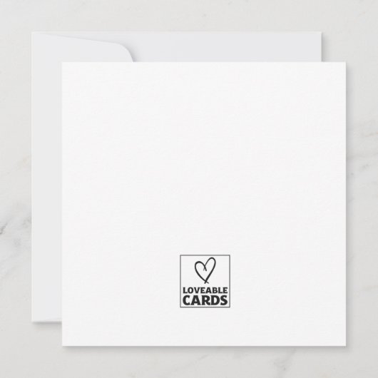 感じのGROOVY LETSパーティの招待状 (裏面)