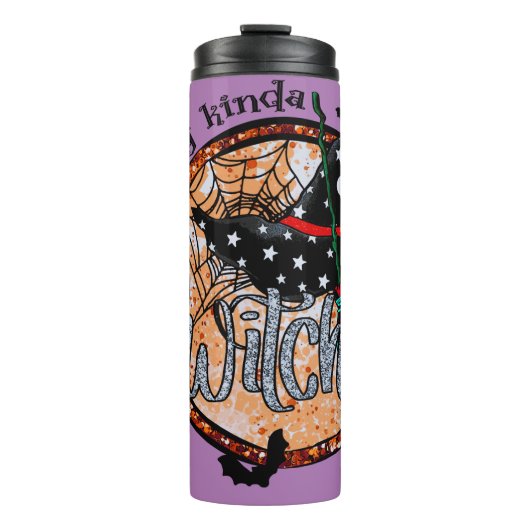 感じのKinda Witchy – ハロウィーンウィッチハット タンブラー (正面)
