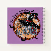 感じのKinda Witchy – ハロウィーンウィッチハット ノートブック (裏面)