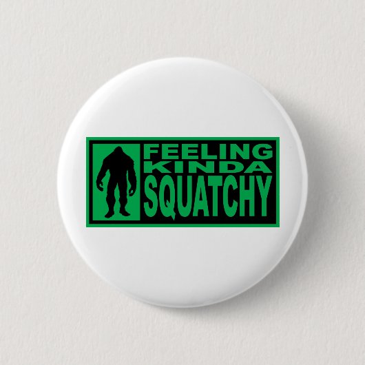 感じのSquatchyのギア-ビッグフットを見つけること 缶バッジ (正面)