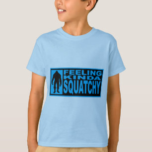 感じのSquatchyのワイシャツ-ビッグフットを見つけること Tシャツ