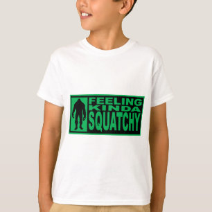 感じのSquatchyのワイシャツ-ビッグフットを見つけること Tシャツ