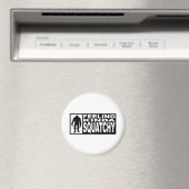 感じのSquatchyギア- Finding Bigfoot マグネット (インサイチュ (食洗機))
