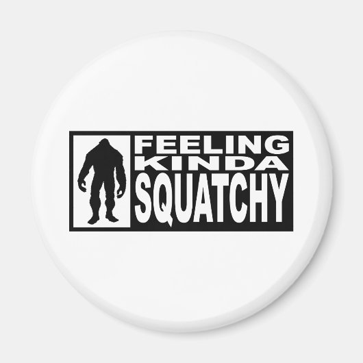 感じのSquatchyギア- Finding Bigfoot マグネット (正面)