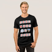 感じるままに トライブレンドＴシャツ (正面全面)
