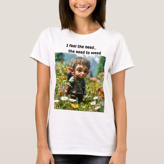 感じるんだ...の必要性を Tシャツ (正面)