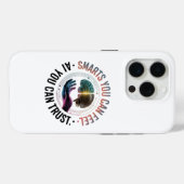 感じる知能 – AI 脳 フューチャリスティックデザイン Case-Mate iPhoneケース (裏面 (横))