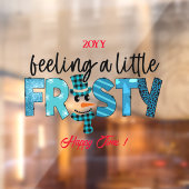 感じカスタマイズ少し霜の降りた ウィンドウサイン (シート2)