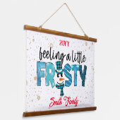 感じカスタマイズ少し霜の降りた 吊り下げ型タペストリー (傾斜あり)