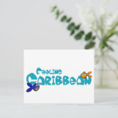 感じカリブの ポストカード (スタンド正面)