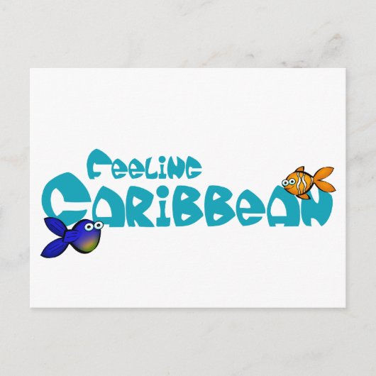 感じカリブの ポストカード (正面)