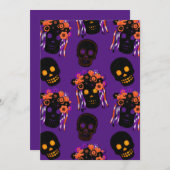 感じスタイル糖スカル誕生日デイオブザデッド (正面/裏面)