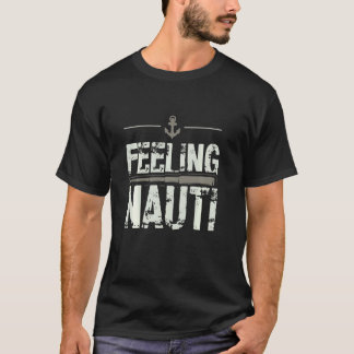 感じズナウティセーリングいけなプおもしろいンいかり Tシャツ