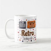 感じズ旧レトロレトロマグカップ コーヒーマグカップ (左)