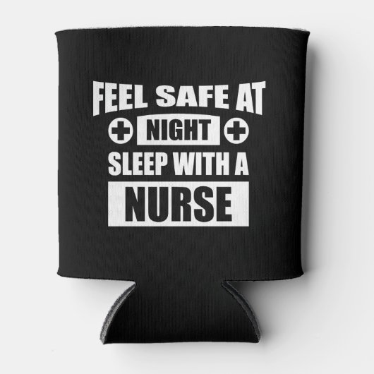 感じナースと夜の安眠 缶クーラー (正面)