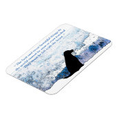 感じハート付き – Black Lab マグネット (左側)