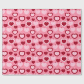 感じハート ラッピングペーパー (フラット)