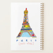 感じパリのチップスケッチ プランナー手帳 (裏面)