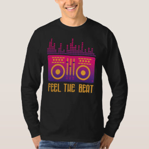  感じビート電子音楽 Tシャツ