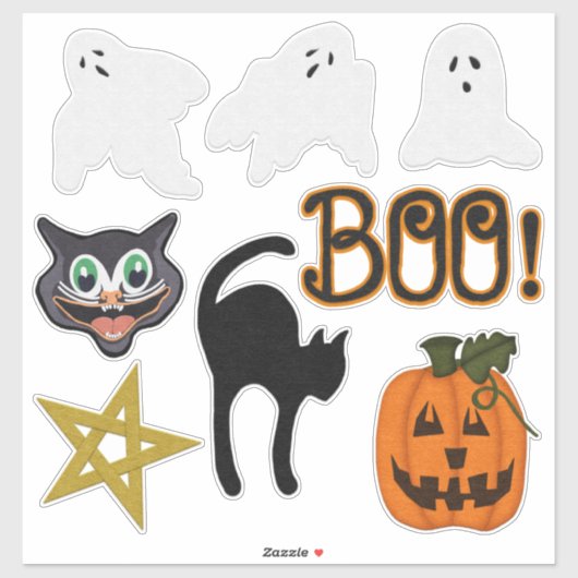 感じルックハロウィーンコレクション シール (シート)