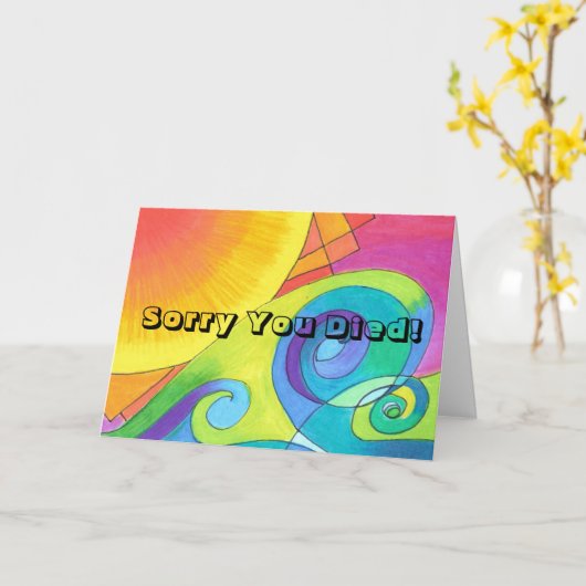 感じ今は？ カード (黄色い花)