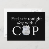 感じ今夜は無事! ポストカード (正面/裏面)